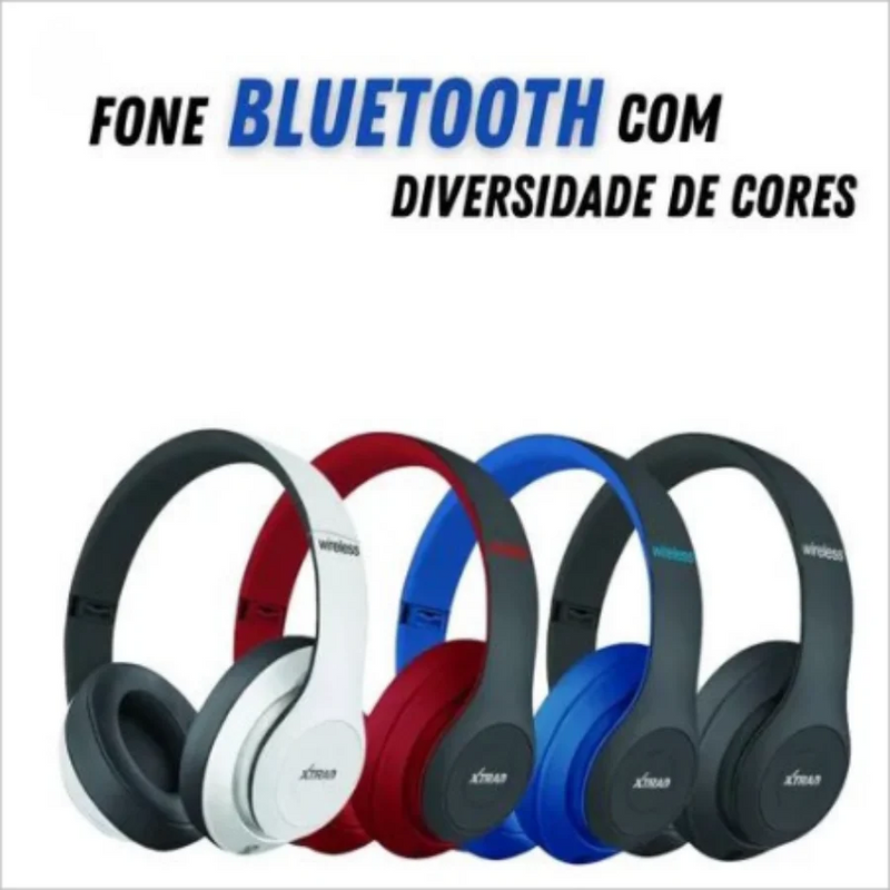 Fone de Ouvido Sem Fio XTRAD LC-815 - Extra Bass e Bluetooth | Horus