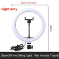 LEAFILLIGHT Selfie Ring Light for Photography and Live Streaming