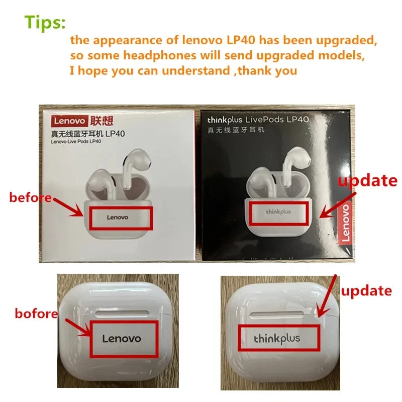 Lenovo True Wireless Earphones