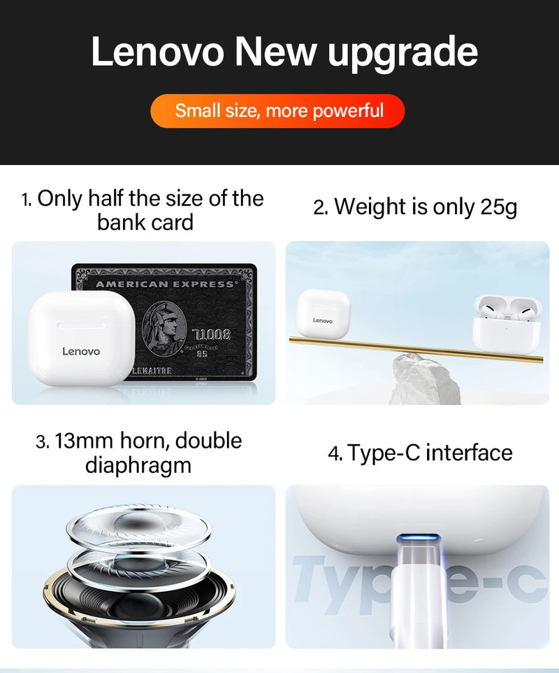 Lenovo True Wireless Earphones