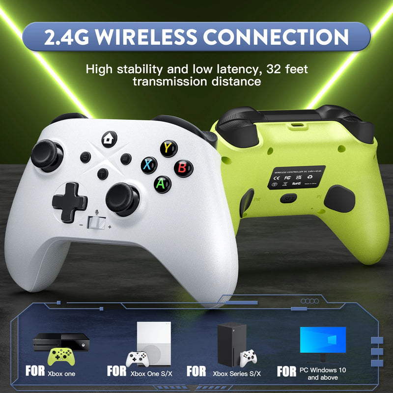 Controle Sem Fio Bonadget 2.4G para Xbox e PC | Horus